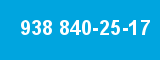938 840-25-17 938 840-25-17